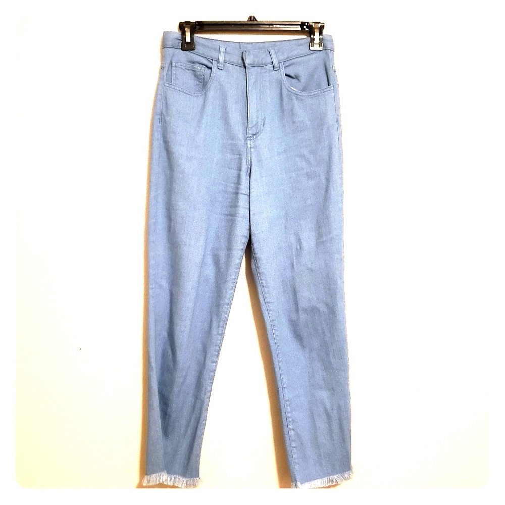 Size 8 Marques Almeida frayed jeans (US size 4)